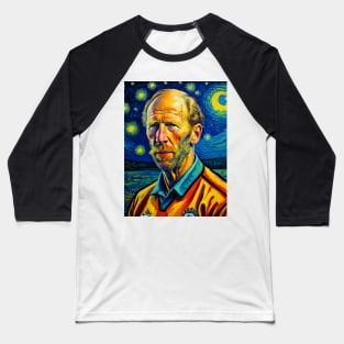 SIR BOBBY in starry night Baseball T-Shirt